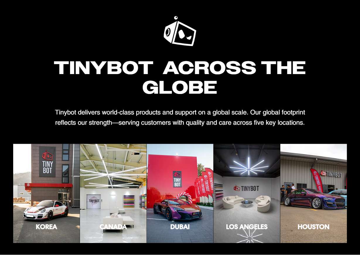 This is the preview of the PPF IN COLOR TINYBOT ACROSS THE GLOBE section created by PageFly. Please do not delete for any reason.